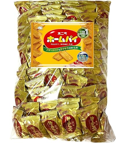 Amazon.co.jp: 不二家 ホームパイ 40枚(20包)×2個 : 食品・飲料・お酒